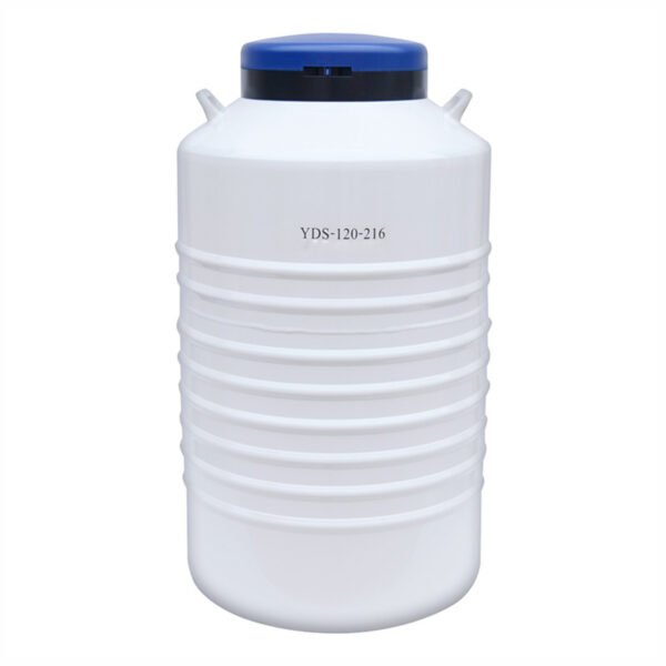 YDS-120-216 Liquid Nitrogen Container with multi-layer square racks 31.5L-175L