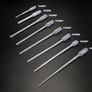 YXG001-008 Pasteur Pipettes (with scale,max graduation 0.3/0.5ml)