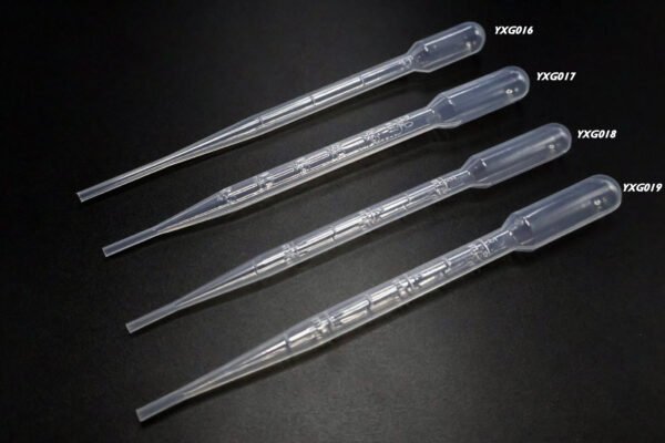 YXG016-019 Pasteur Pipettes (with scale,max graduation 2/3ml)