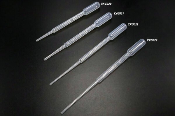 YXG020-023 Pasteur Pipettes (with scale,max graduation 2/3ml)