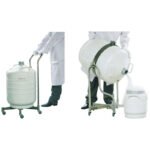 Hand Trolley  for Liquid Nitrogen Container
