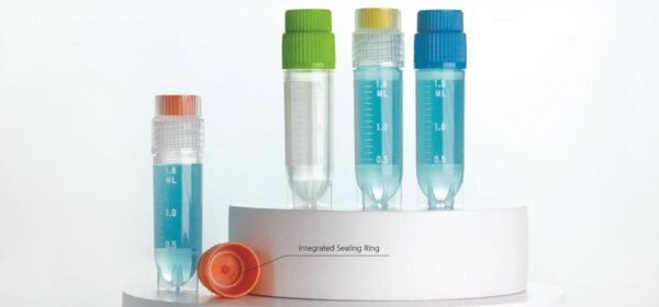 200709 External Thread Cryovial (Integrated Sealing Ring)